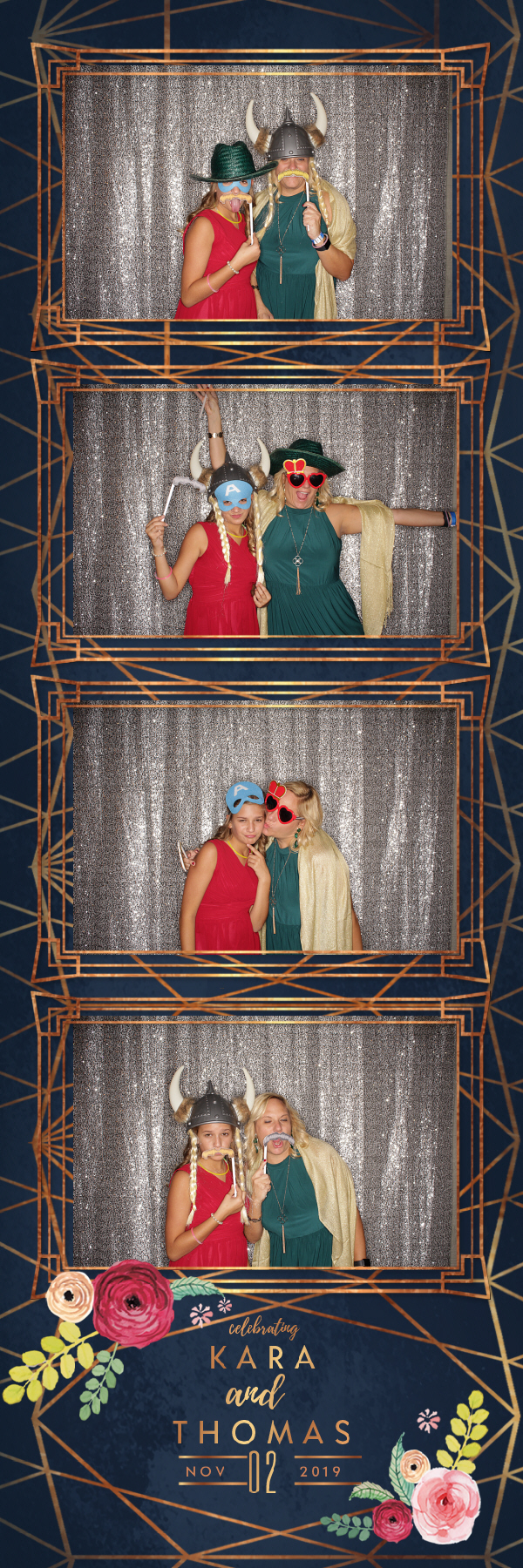 Kara and Thomas Wedding | View more photos from the event at gallery.photoboothbillings.com/u/PhotoBoothBillings/Kara-and-Thomas-Wedding